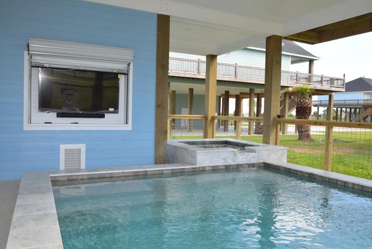 Beach Sands 1 New Build Private Pool-Hut Tub Villa Bolivar Peninsula Kültér fotó